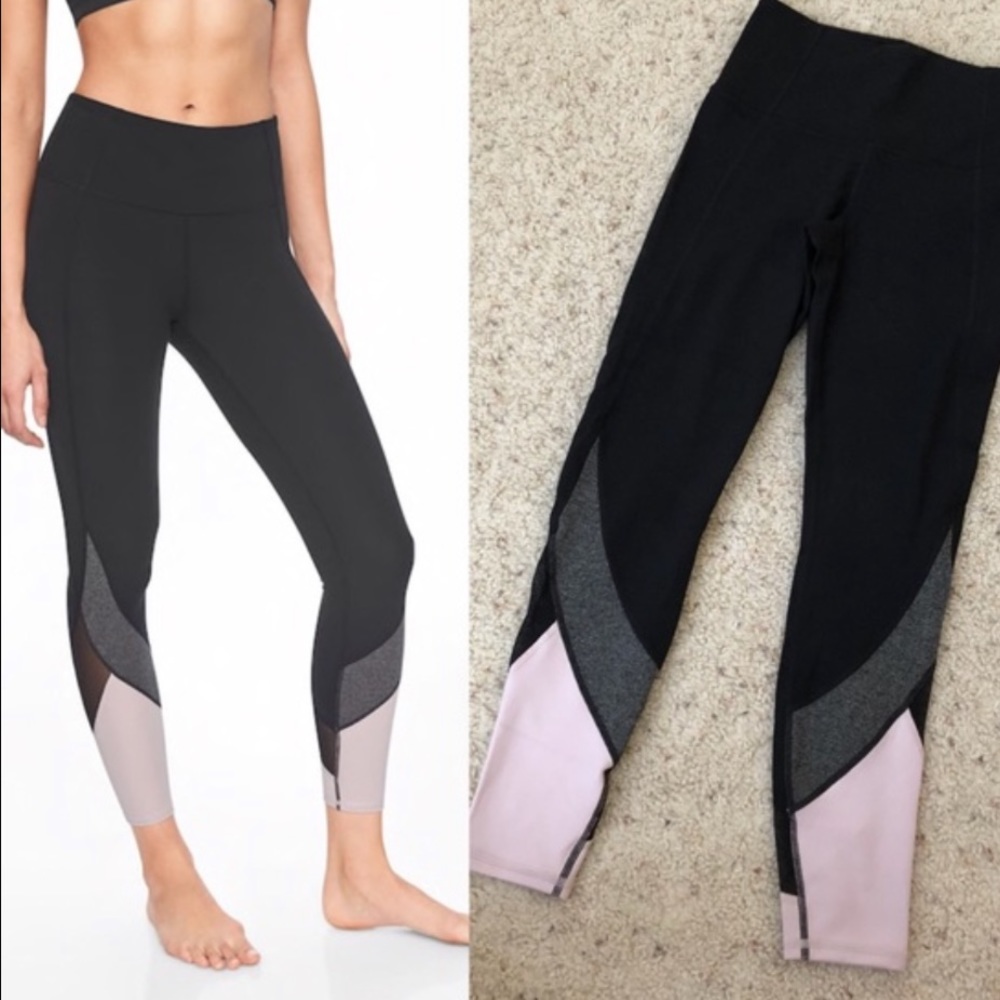 Athleta Salutation Colorblock 7/8 Tight